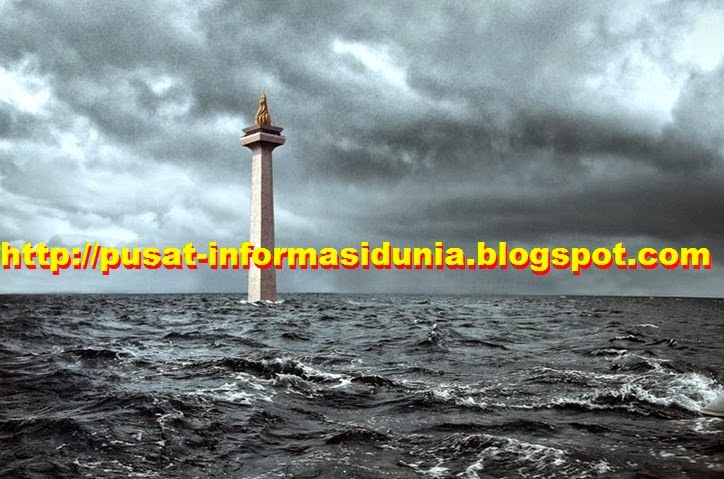 gambar jakarta tenggelam