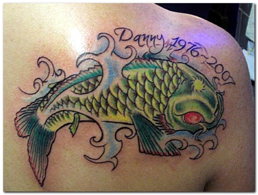 Koi Fish Tattoos and Tattoo Designskoi fish pisces tattooskoi pisces 