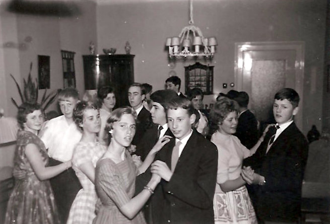 Klassenavond op 25 mei 1960, van klas 2C