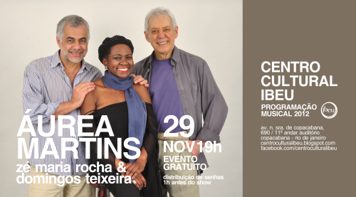 CentroCulturalIbeu AureaMartins 29nov blog 29 novembro - Áurea Martins | Encerramento da Série Musical Ibeu 2012