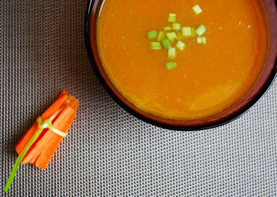 Zupa z dyni i marchewki