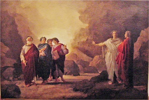 Dante's Inferno vs. The School of Athens: Intellectuals in Limbo
