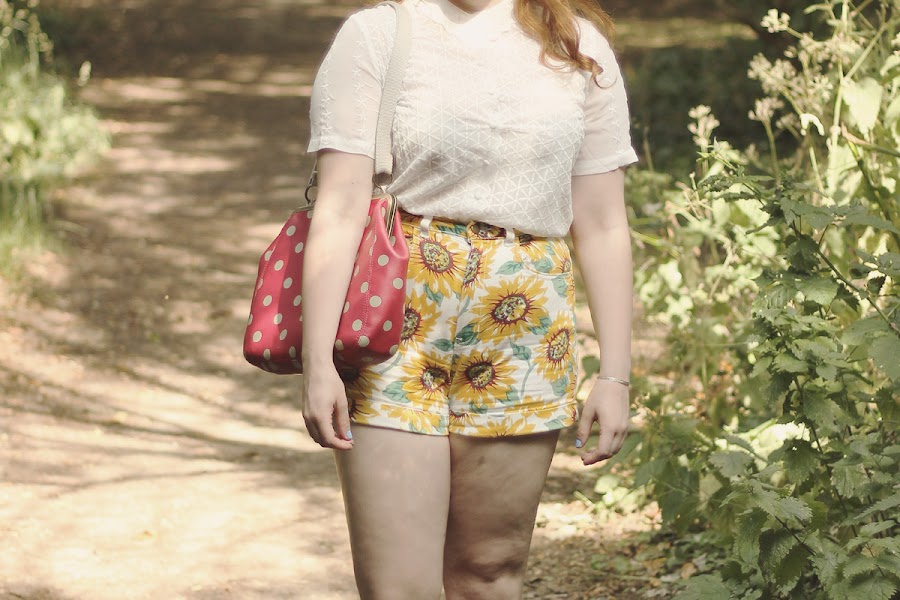 american apparel sunflower shorts
