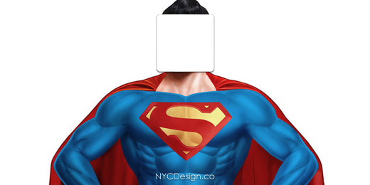 Freebies header superman
