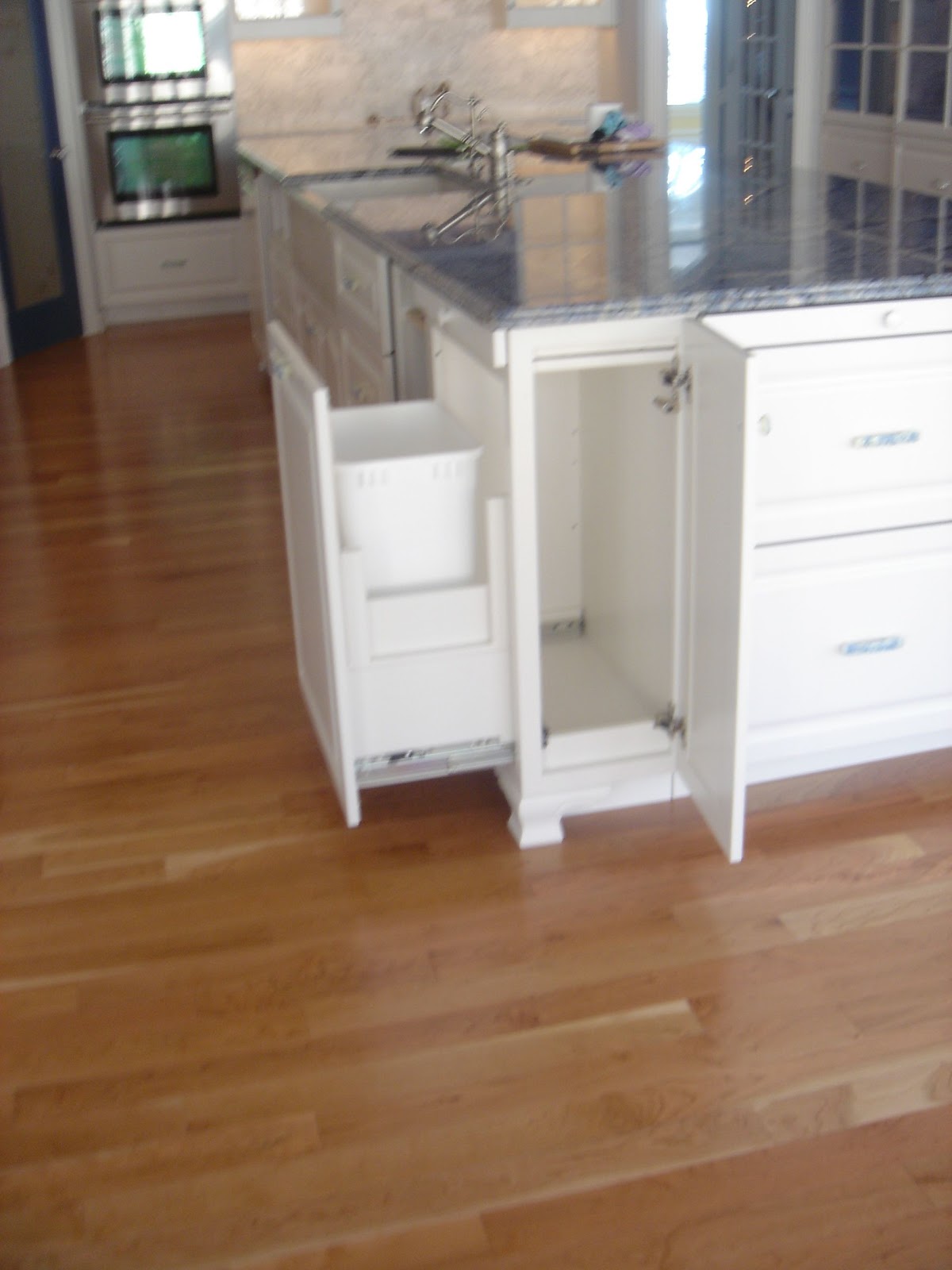 Kitchen cabinet pullouts Kitchen CabiPull Out Trash