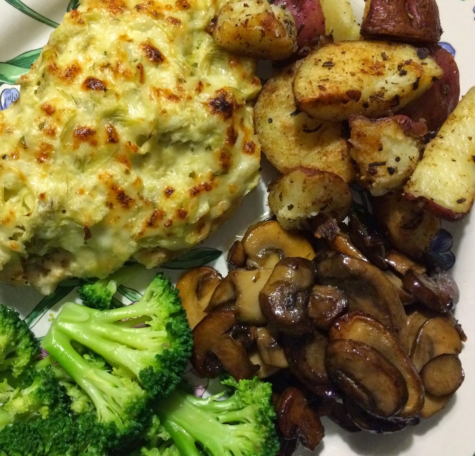 Culinary Cox Sisters Artichoke Chicken with Roasted Potatoes