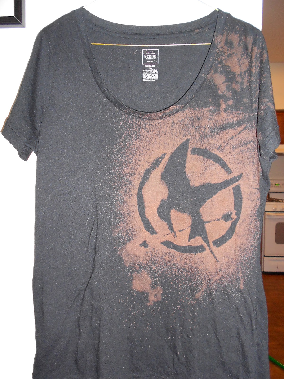 I Was (p)Inspired Kara's DIY Bleach Design TShirt