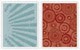 Tim Holtz Sizzix RAYS & RETRO CIRCLES Texture Fades Embossing Folders