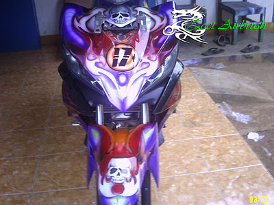 Modifikasi Jupiter MX - Modifikasi Airbrush Modifikasi Jupiter MX - Modifikasi Airbrush