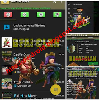 BBM Mod COC+ V2.10.0.31 Apk BBM Mod COC+ V2.10.0.31 Apk