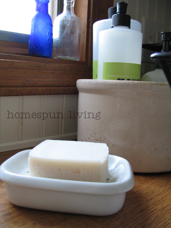 homespun living blender soapmaking update