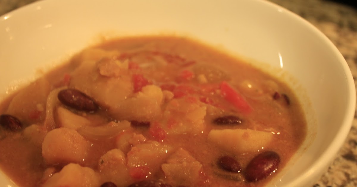 Uncovering Food Peanut Butter, Kidney Bean, and Yam Stew