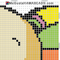 hama beads nuba