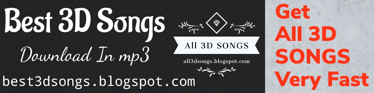 3D Audio Songs