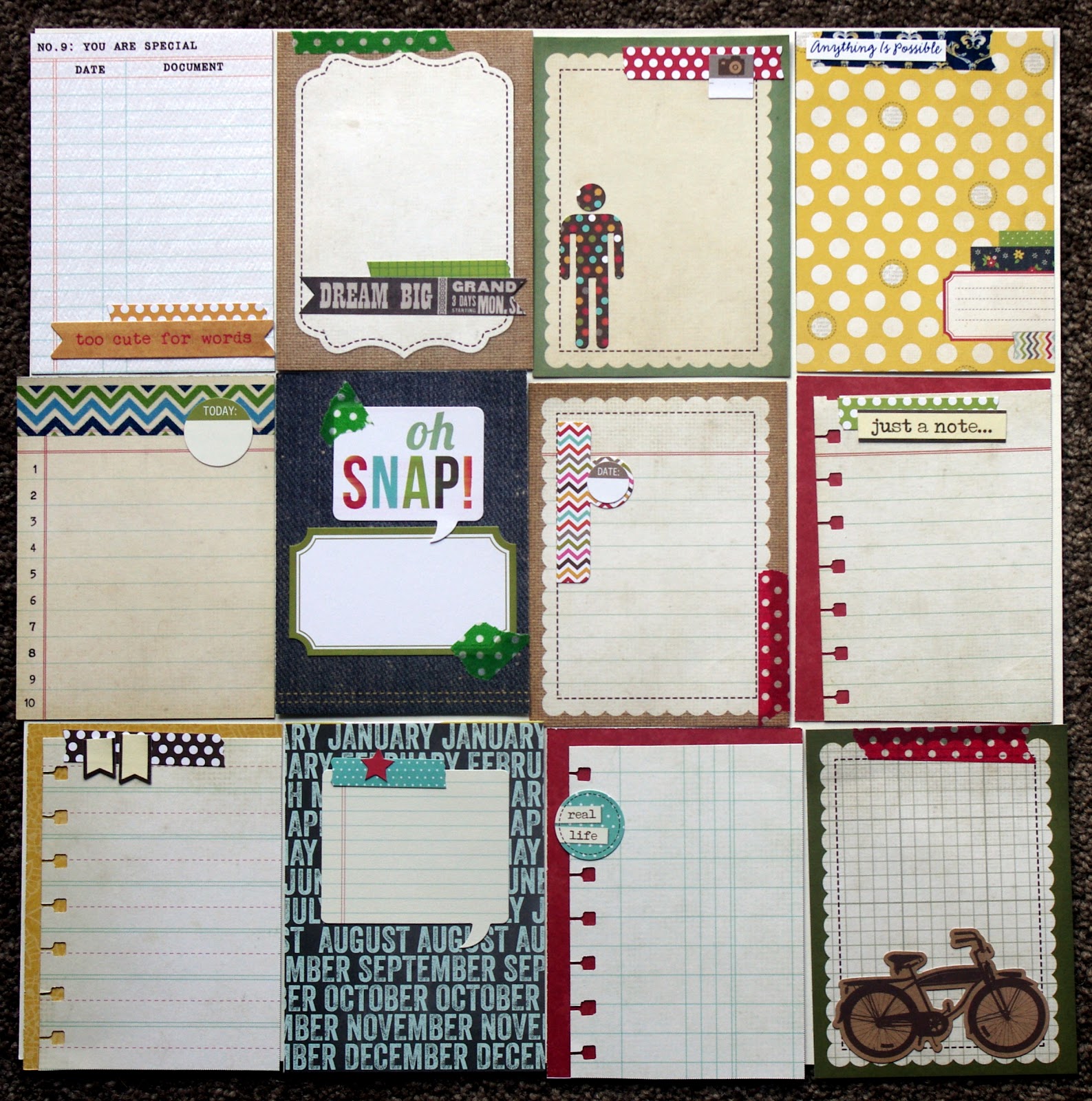 Scrappin' Patch Scrapbook Supplies NZ Project Life 2013