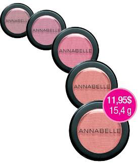 Nouveaux coloris – Fard à joues Annabelle Nouveaux coloris – Fard à joues Annabelle
