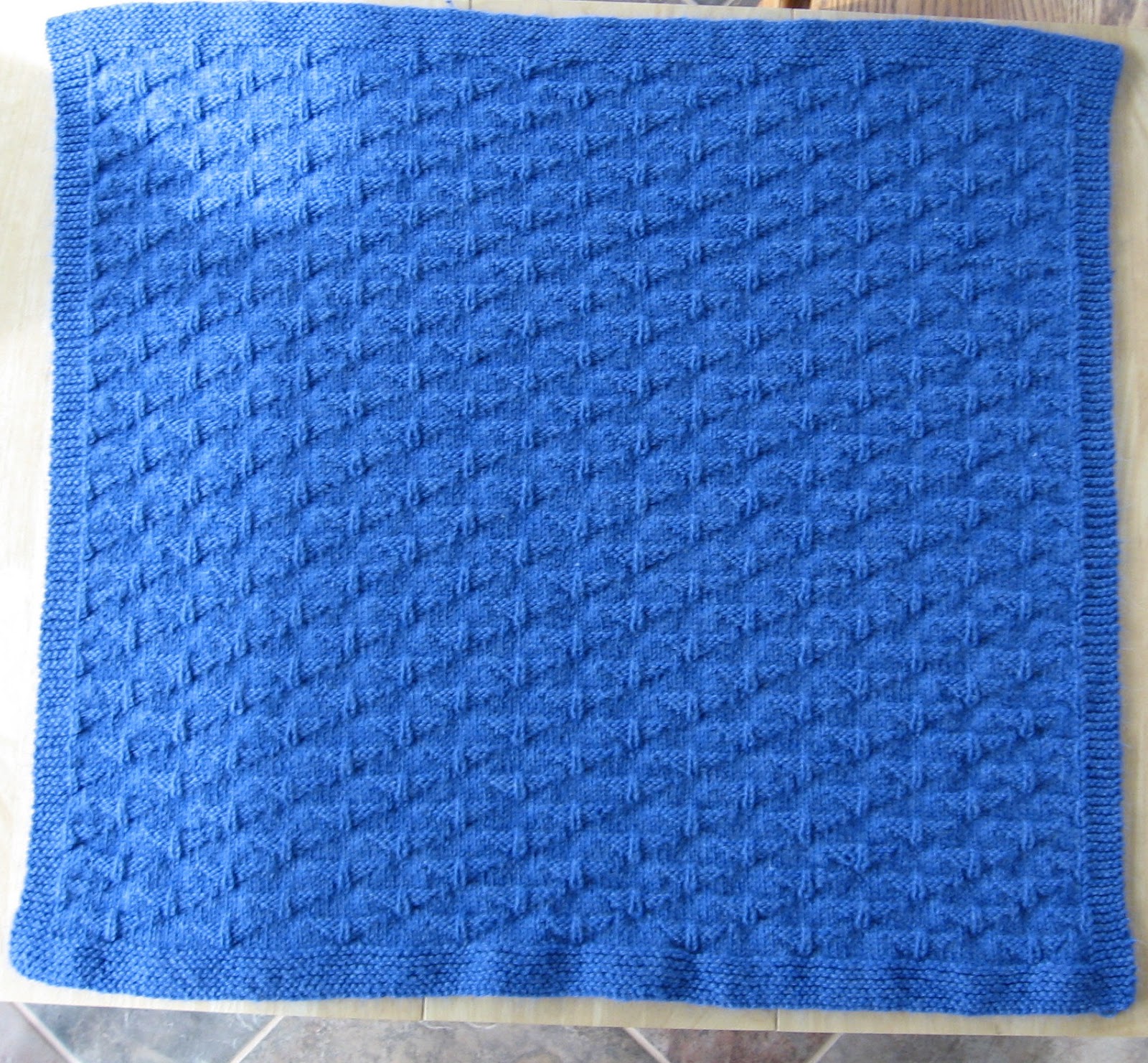 Simple Knits Fly Boy Baby Blanket