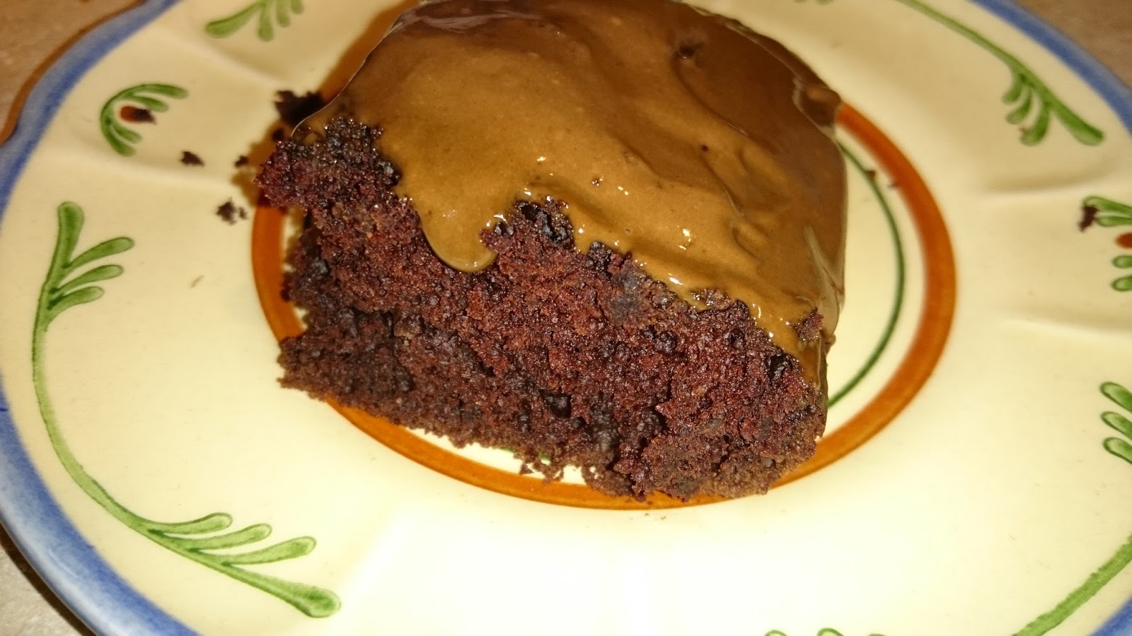 When it Rains Vegan Chocolate Cake with Frosting Low sugar