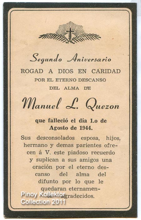 Pinoy Kollektor: 56. QUEZONIANA Collection (Pres. Manuel L ...