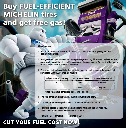Manila Life MICHELIN FuelEfficient tires revs up 2014 with more