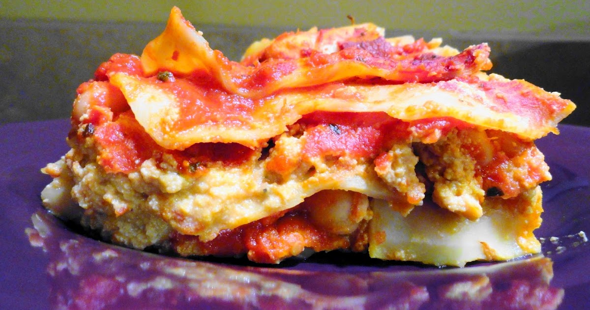 Vegan Crockpot White Bean and Pumpkin Lasagna