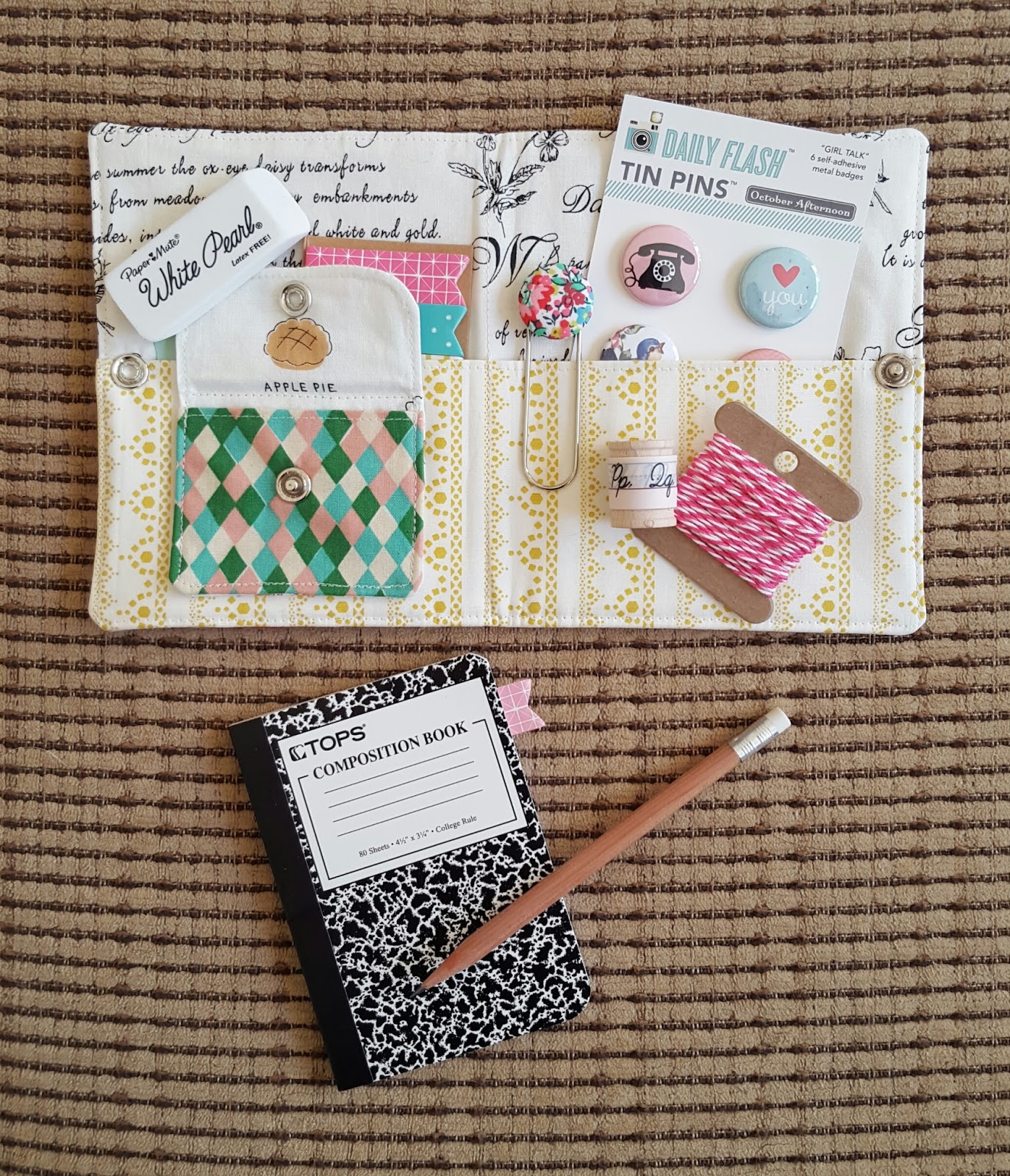 Fabric Mutt The Stationery Kit Tutorial