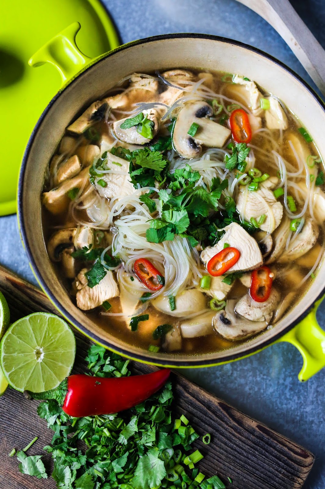 Thai Chicken Noodle Soup