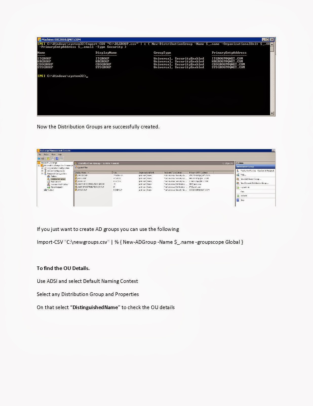Microsoft Technology Technical Blog Creating multiple distribution