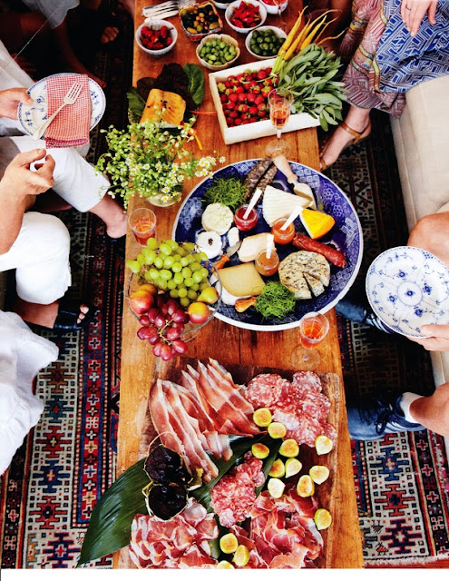 Entre Barrancos (COCINA): Buffet (12): Sin cocinar NADA