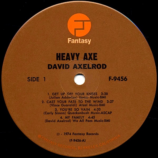 David Axelrod Heavy Axe David Axelrod Heavy Axe