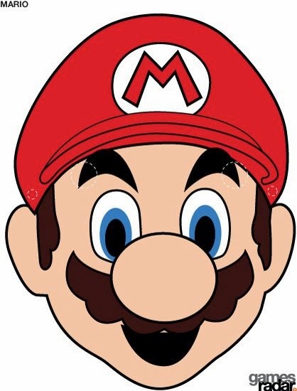 Super Mario Birthday Hats Mario Luigi Hat Mario (Instant Download) 