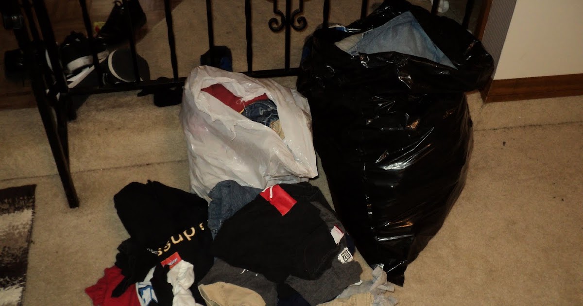 My Contribution to Society Donating Clothes to Goodwill