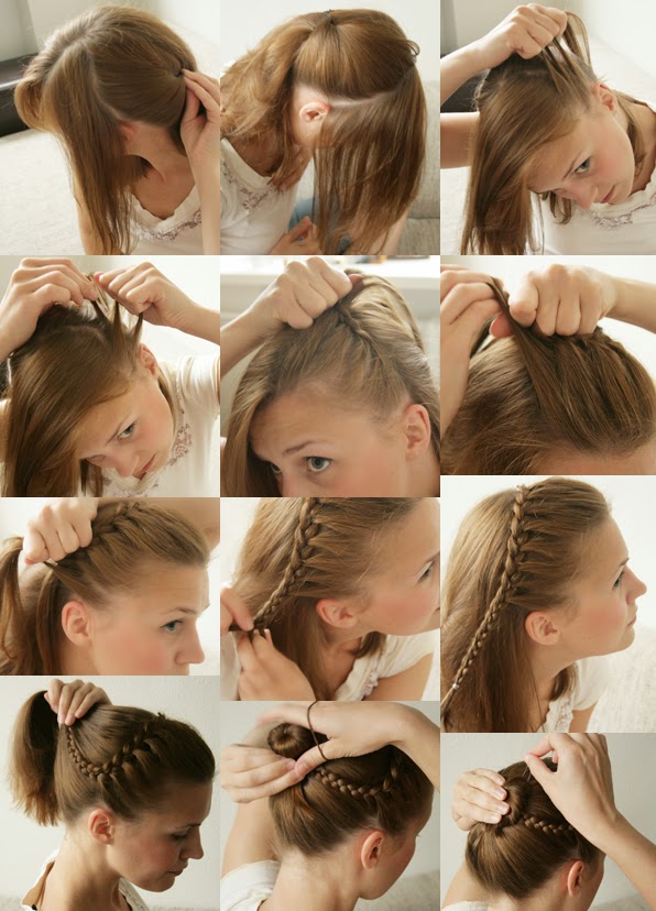 Braided Hair Bun For Special Occasion Hairstyle Tutorial Calgary