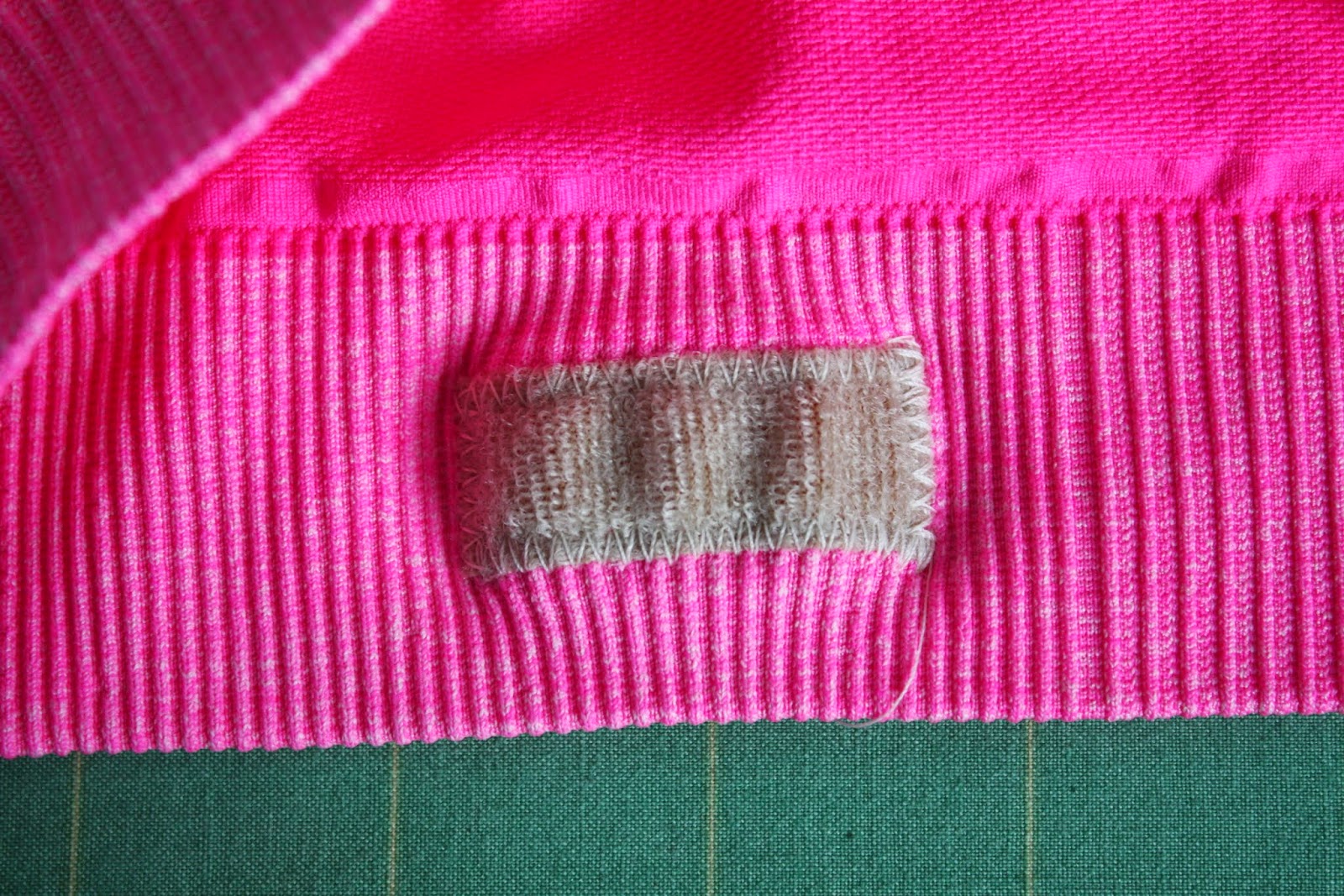 Nicole at Home Tutorial Heart rate monitorsports bra sewing hack