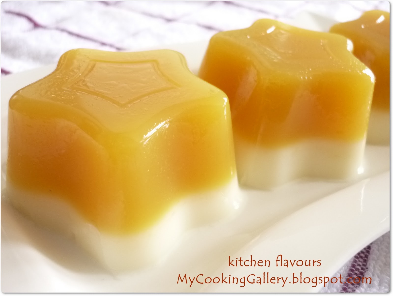 kitchen flavours Mango and Orange Jelly