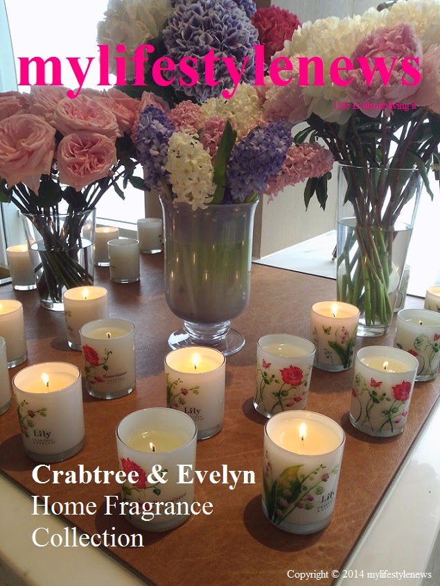 mylifestylenews Crabtree & Evelyn Home Fragrance Collection
