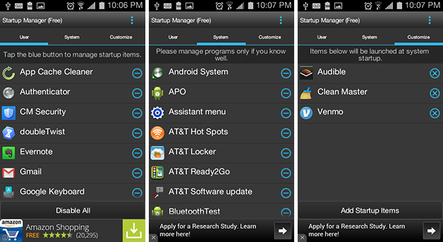 3 Aplikasi Cleaner Android Terbaik - Startup-manager 3 Aplikasi Cleaner Android Terbaik - Startup-manager