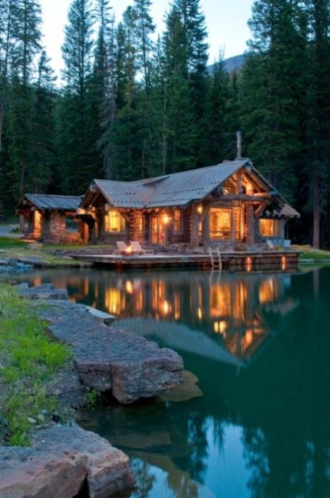 amzing rustic log cabin for private residence ideas lake view rustic log cabin for private residence