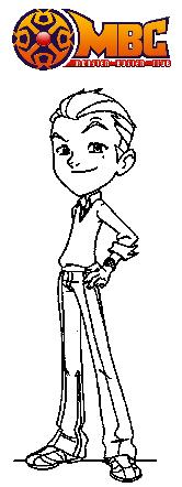 The Monster Buster Club Resources: Monster Buster Club Coloring Pages