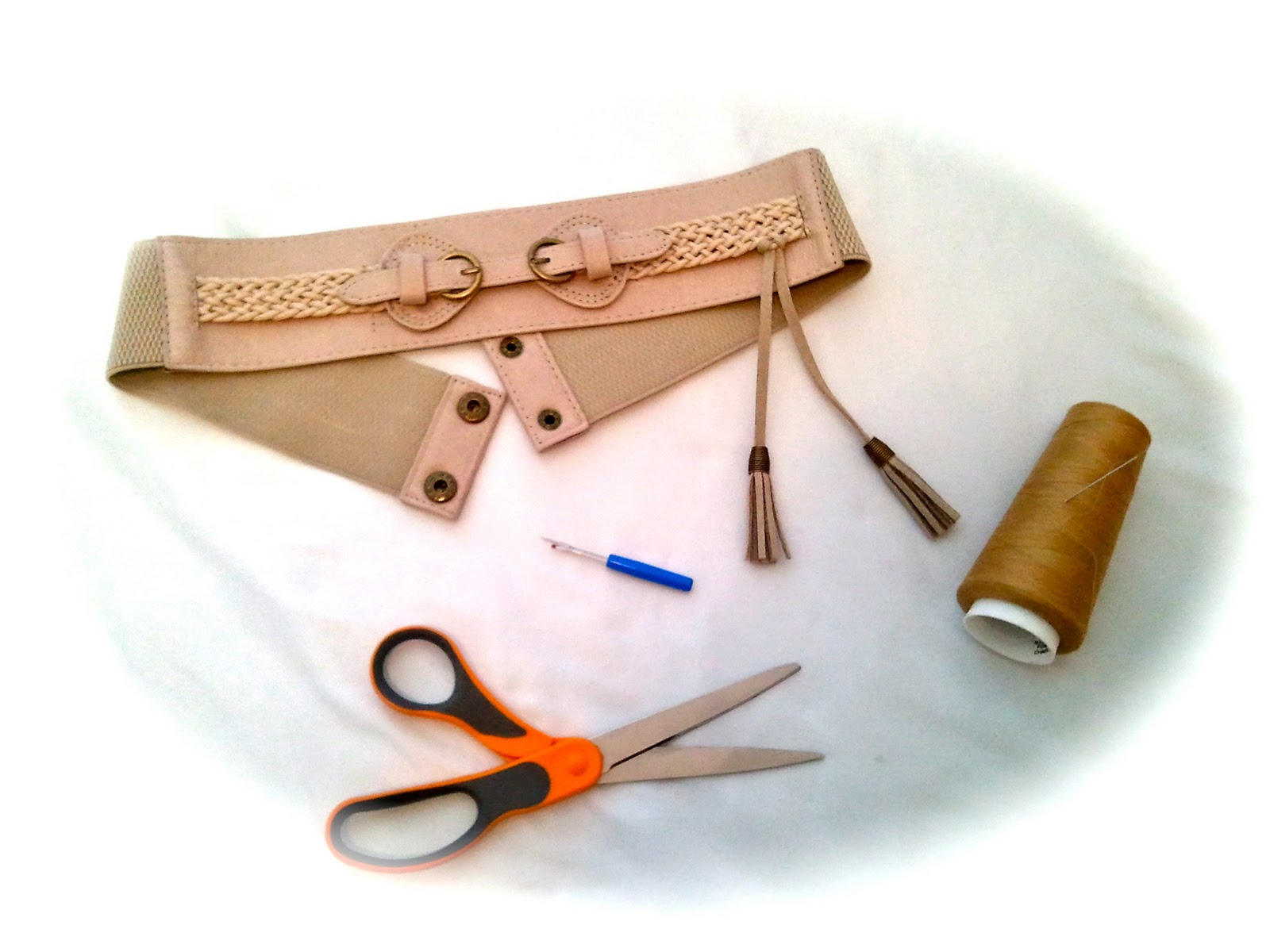 Sew Her Style DIY Belt ReSizing