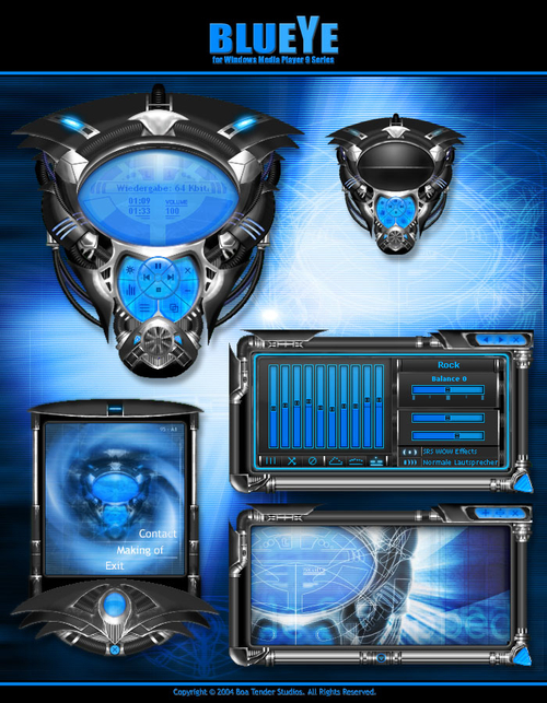 Most Popular Windows Media Player skins