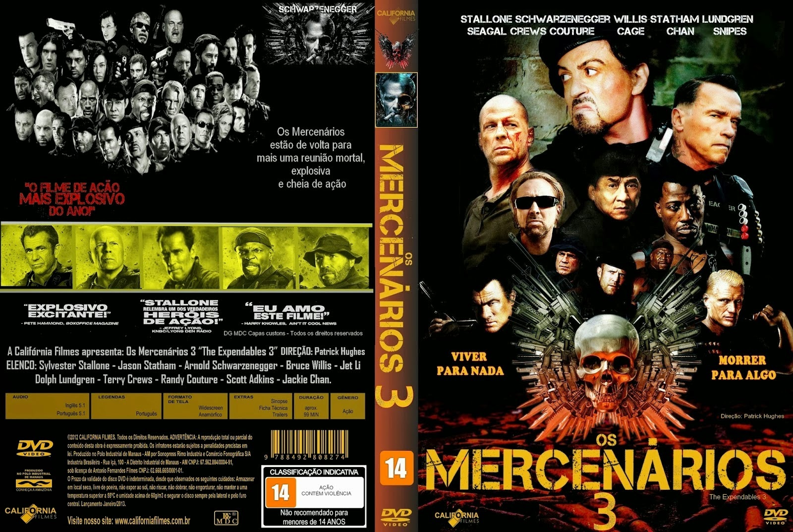 BR Capas De Dvd Os Mercenários 3
