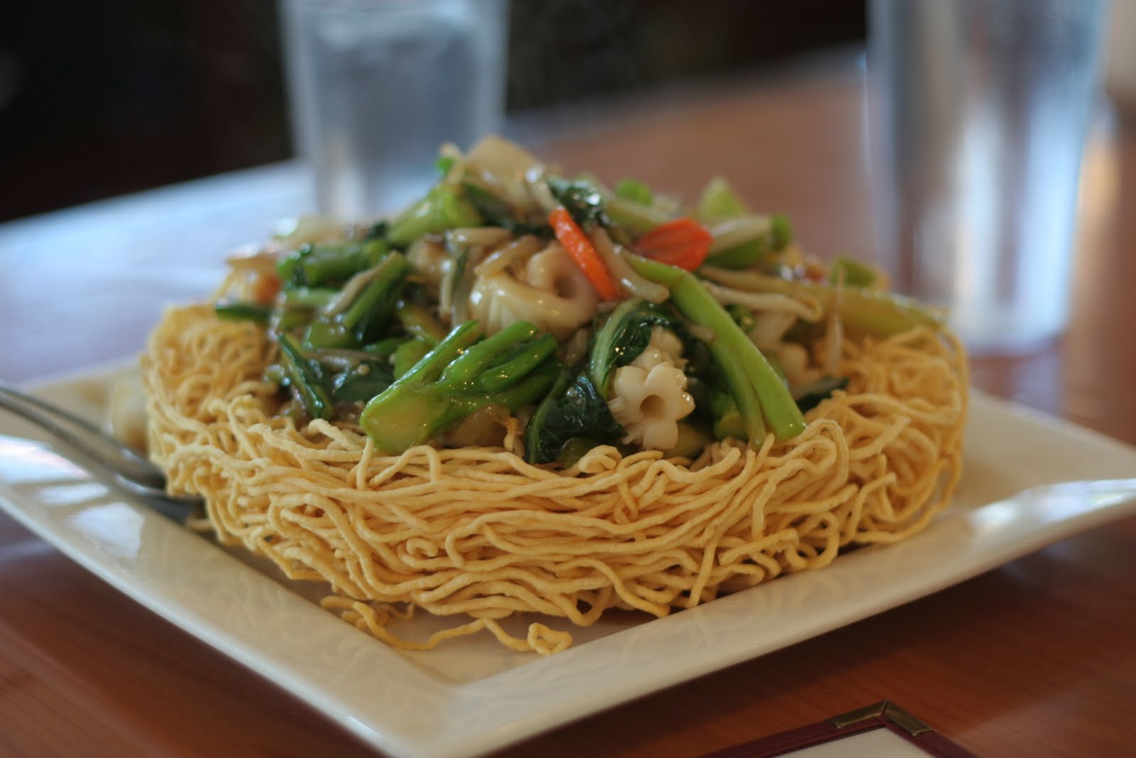 vietnamese birds nest noodles