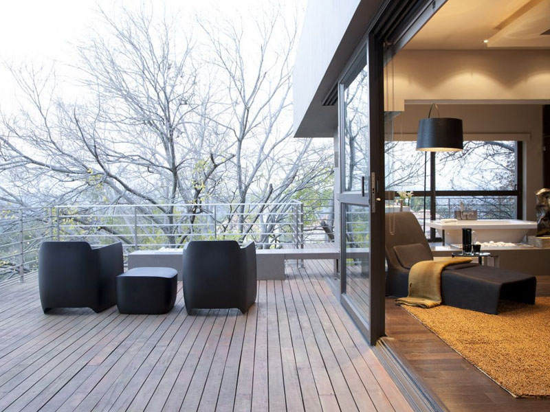 Model Teras Depan Dan Belakang Rumah Minimalis