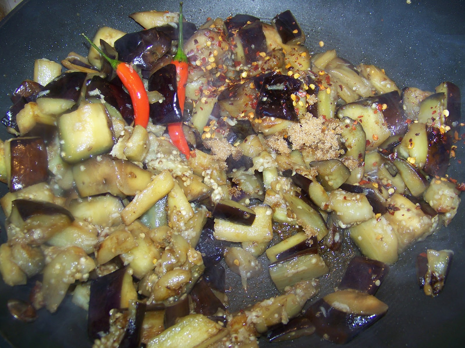 Kitchen Simmer Thai Basil Eggplant Stir Fry