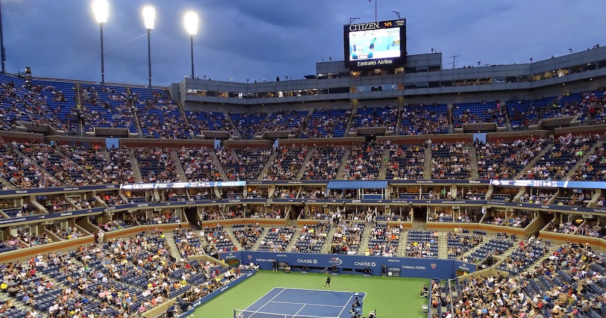 Sunset At Flushing Meadows- A Trip To The US Open