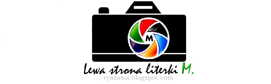 Lewa strona literki M.