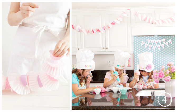 Cupcake Liner Garland