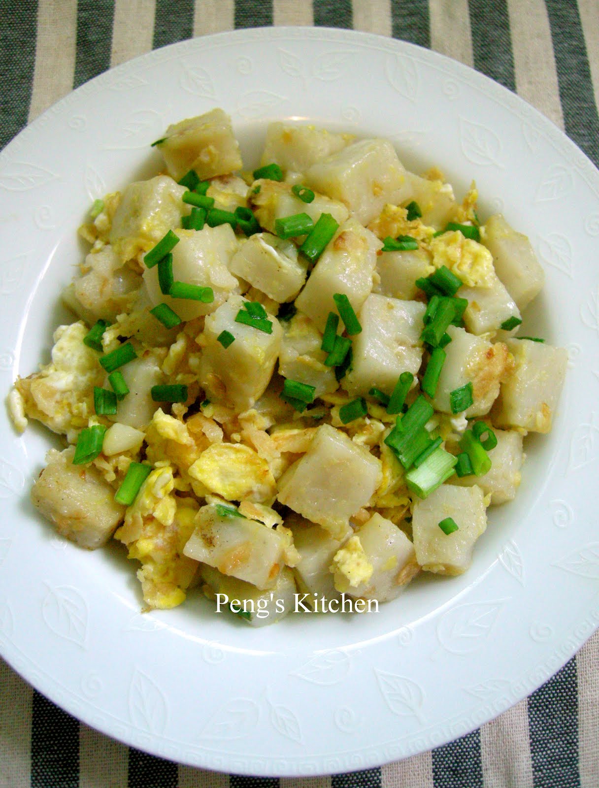 Peng's Kitchen Chinese Radish Cake