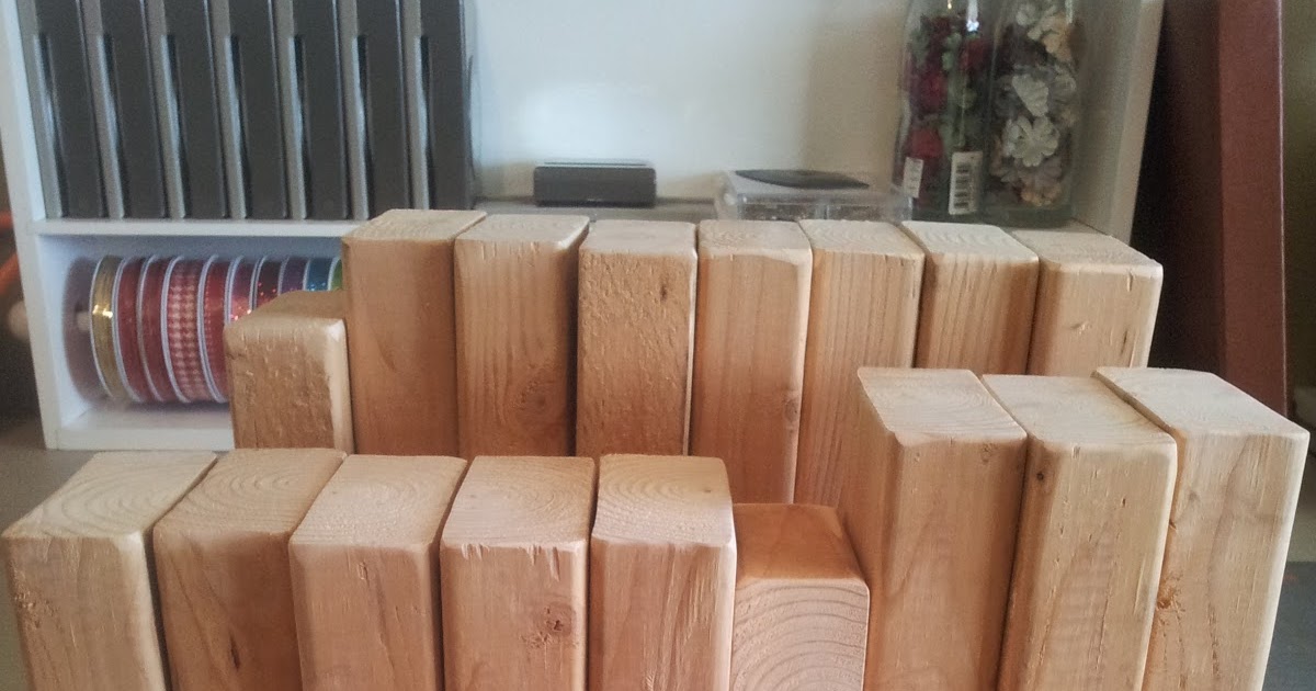 ScrapAMoment Wood Block Decor